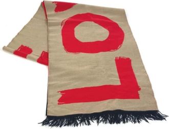 Burberry Pre-owned Wool scarves - Dames - Vintage Accessoires - Bruin - ONE Size - Wol - Vintage