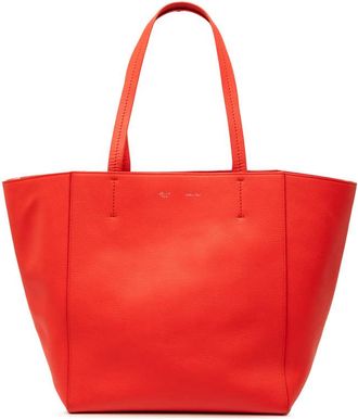 Celine Pre-owned Celine Small Grained Calfskin Horizontal Phantom Cabas Tote Ladies U-LA-0135