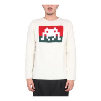 Comme Des Gar&ccedil;ons Jumper Knit - male - Comme des Gar&ccedil;ons - Round-neck Knitwear - Beige - S - Knitwear