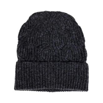 Only Beanies, female, Gray, Size: ONE SIZE Cozy Blend Knit Cap in Grey