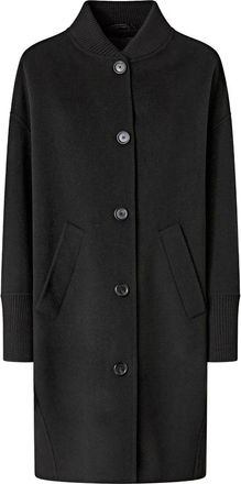 Pinko Wool Buttoned-up Coat