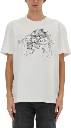 Isabel Marant White Graphic T-Shirt