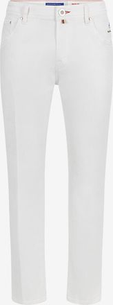 Jacob Cohen Verk&uuml;rzte schmale Karottenjeans mit Stickereien Scott Apr&egrave;s-Ski