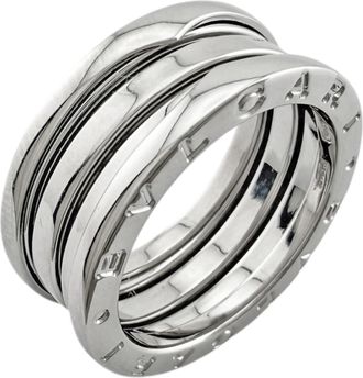 Bulgari White Gold (18K) Band Ring (Pre-Owned)
