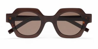 Kaleos Northcutt C5 Mens Sunglasses Brown Size 47