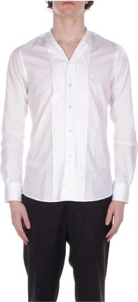 Tagliatore Frangie Shirt - Heren - Zakelijke Overhemden - Wit - L - Katoen - Overhemden