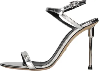 Elisabetta Franchi Mujer, Zapatos, Gris, Talla: 36 EU