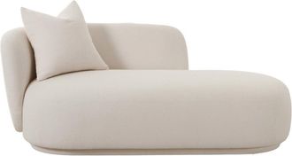 Moloo longue de tela color crudo