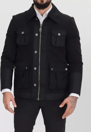 Dolce & Gabbana cashmere blend single breasted coat