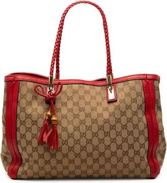 Gucci Pre-owned Gucci Medium GG Canvas Bella Tote Ladies 269945 520981