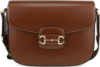 Gucci 2020s Horsebit 1955 shoulder bag - unisex - Leather - One Size - Brown
