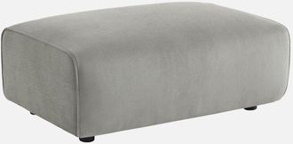 Sweeek Puff, Reposapi&eacute;s Para Sof&aacute; De 3 Plazas Wallas Terciopelo De Pana Fina