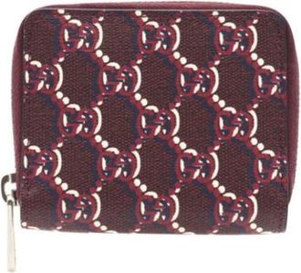 Gucci Pre-owned Lange portemonnee (bi-fold) - Dames - Vintage Accessoires - Veelkleurig - ONE Size - Leer - Vintage