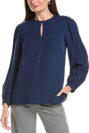 Lafayette 148 New York Layton Silk Blouse