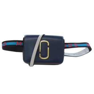 Marc Jacobs Navy Pvc Sling Bag (Pre-Owned)