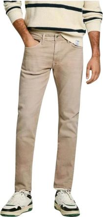 Pepe Jeans London Hombre, Vaqueros, Marrón, Talla: W36
