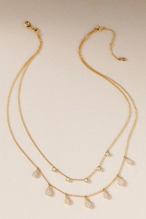 Nadri Bezel Pave Layering Necklace
