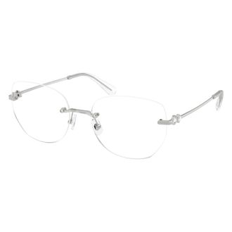 Swarovski Glasses, female, Gray, Size: 56 MM Sk1038 Optical Frame