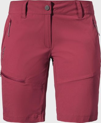 Sch&ouml;ffel Shorts SCH&Ouml;FFEL Shorts Toblach2, Damen, Gr. 42, Normalgr&ouml;ssen, rot (3750, rot), Oberstoff: 89% Nylon, 11% Elasthan, Hosen Shorts