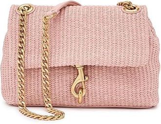 Rebecca Minkoff Edie Xbody Cross Body Womens Handbags Petal Pink, Leather
