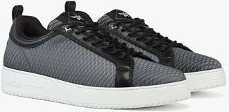 MCM Neo Terrain Lo Sneakers In Gradation Mesh And Calf Leather