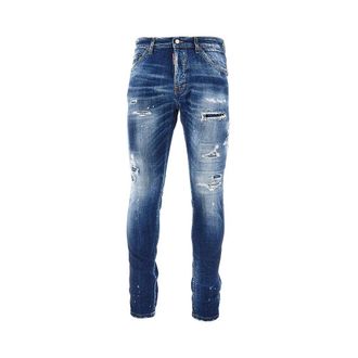 Dsquared2 Stretch denim Teddy jeans Man 50