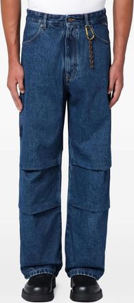 Darkpark logo-patch jeans - Blue