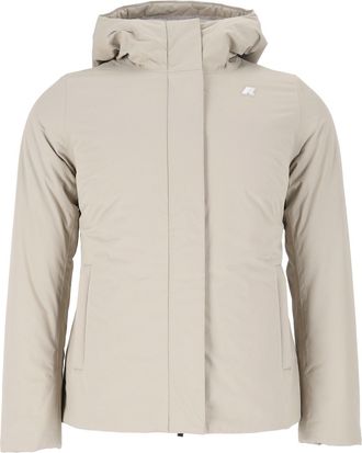 K-Way Lil Twill Soft Beaver Short Coat