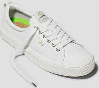Cariuma Cariuma OCA Low Sneakers Off-White Canvas Comfort Shoes HAWK502