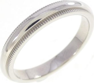 Tiffany & Co. Platinum Platinum 950 Band Ring (Pre-Owned)