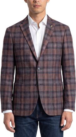 Corneliani Cc Collection Linen-Blend Blazer
