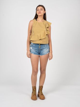 Pinko Pinko blouse Ortunata Vrouw beige