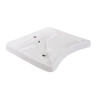OEM Lavabo Per Disabili In Ceramica Bianco - Installabile Soltanto Con La Staffa Fissa