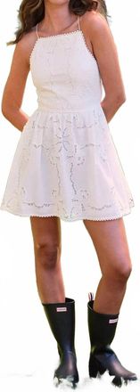 Saylor Womens Kelly Dress In White
