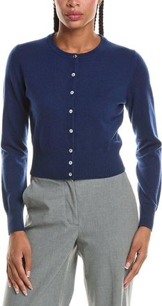 N.Peal N.Peal Ivy Cropped 100% Cashmere Cardigan