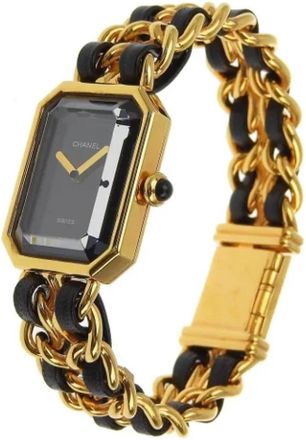 Chanel Pre-owned Stainless Steel watches - Dames - Vintage Horloges - Zwart - ONE Size - Vintage