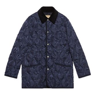 Gucci Quilted GG Jumbo Jacket Blue 722499-ZALX3-4348