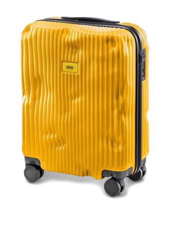 Crash Baggage Geribbelde reistas - Geel