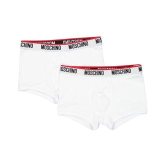Moschino Bottoms, male, White, Size: XS Boxer Set - High-Quality and Stylish