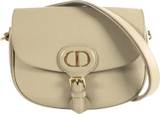 Dior Pre-owned Bobby Crossbody Bag - Dames - Vintage Schoudertas - Beige - ONE Size - Leer - Vintage