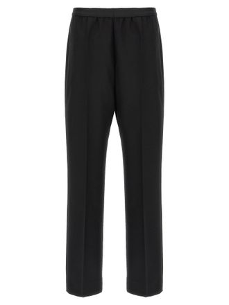 Maison Margiela Black Virgin Wool Casual Womens Pants