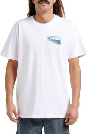 Quiksilver Coastal Vibes Graphic T-Shirt in White at Nordstrom, Size Xx-Large