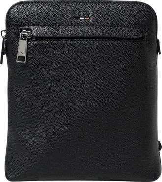 HUGO BOSS Cross Body Messenger, male, Black, ONE SIZE, Black Boss Shoulder Bag