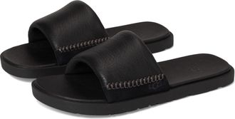 UGG Mens Seaside Ii Slide Sandal, Black, 8 UK