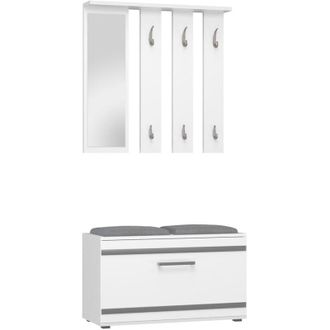 Topeshop Armadio Opale BIANCO OPALE