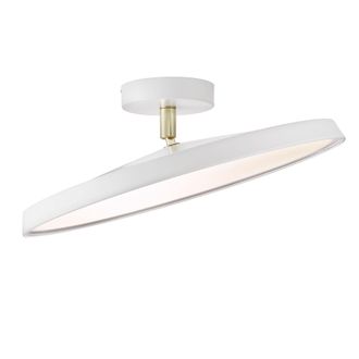 Nordlux Modern Indoor Ceiling Light White Metal Intergrated LED 30, 000hrs - Mains Powered, IP20