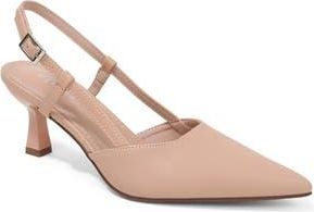 Berness Joanna Slingback Pump in Beige at Nordstrom Rack, Size 6.5