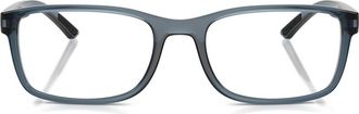 Prada 53mm Pillow Optical Glasses in Azure at Nordstrom