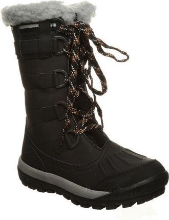 Bearpaw Desdemona Womens Black Sheepskin Waterproof Winter Boots JOBB1302