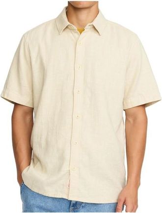 Revolution Short-Sleeved Shirt Hemd f&uuml;r Herren | beige